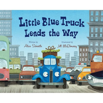 Little Blue Truck Leads the Way - by  Alice Schertle (Hardcover) | Target