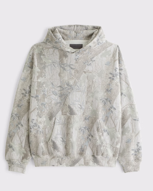 Essential Popover Camo Hoodie | Abercrombie & Fitch (US)