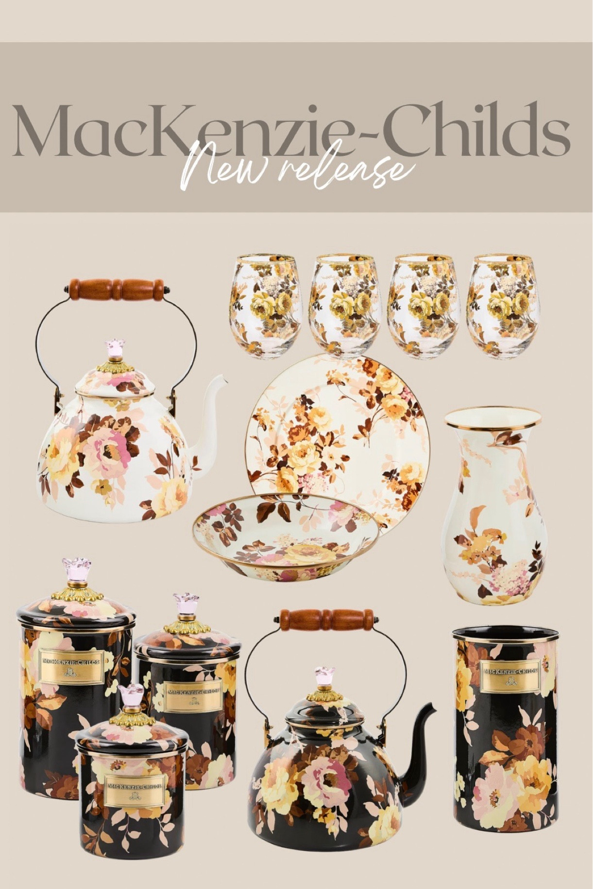 Mackenzie-Childs NEW beautiful enamel unique collection is here for fall! Find all their new pieces on Amazon in multiple patterns / colors  

#Amazonhome


#LTKHome #LTKSeasonal
