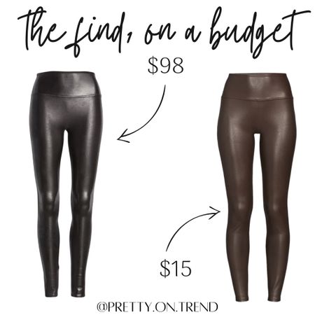 The find and on a budget faux leather leggings 

#LTKstyletip #LTKSeasonal #LTKunder100