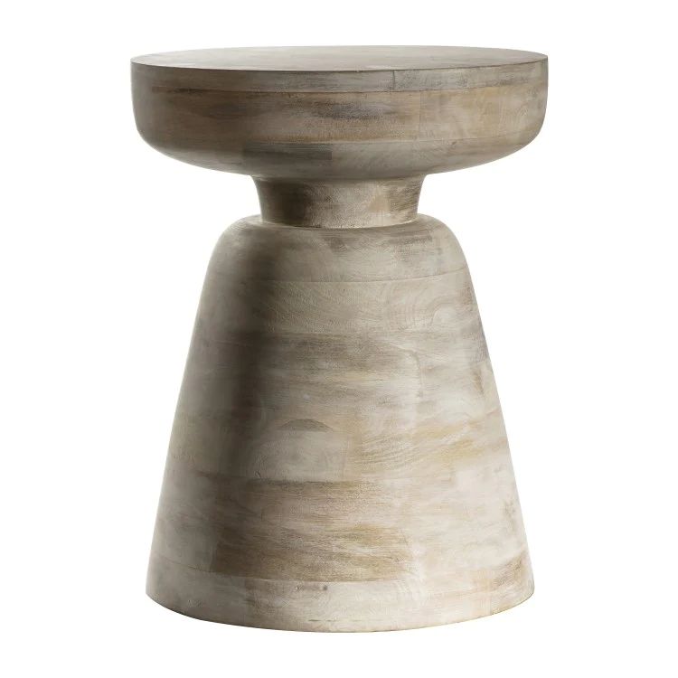 Gallery Direct Milstead White Wash Side Table | Olivia's
