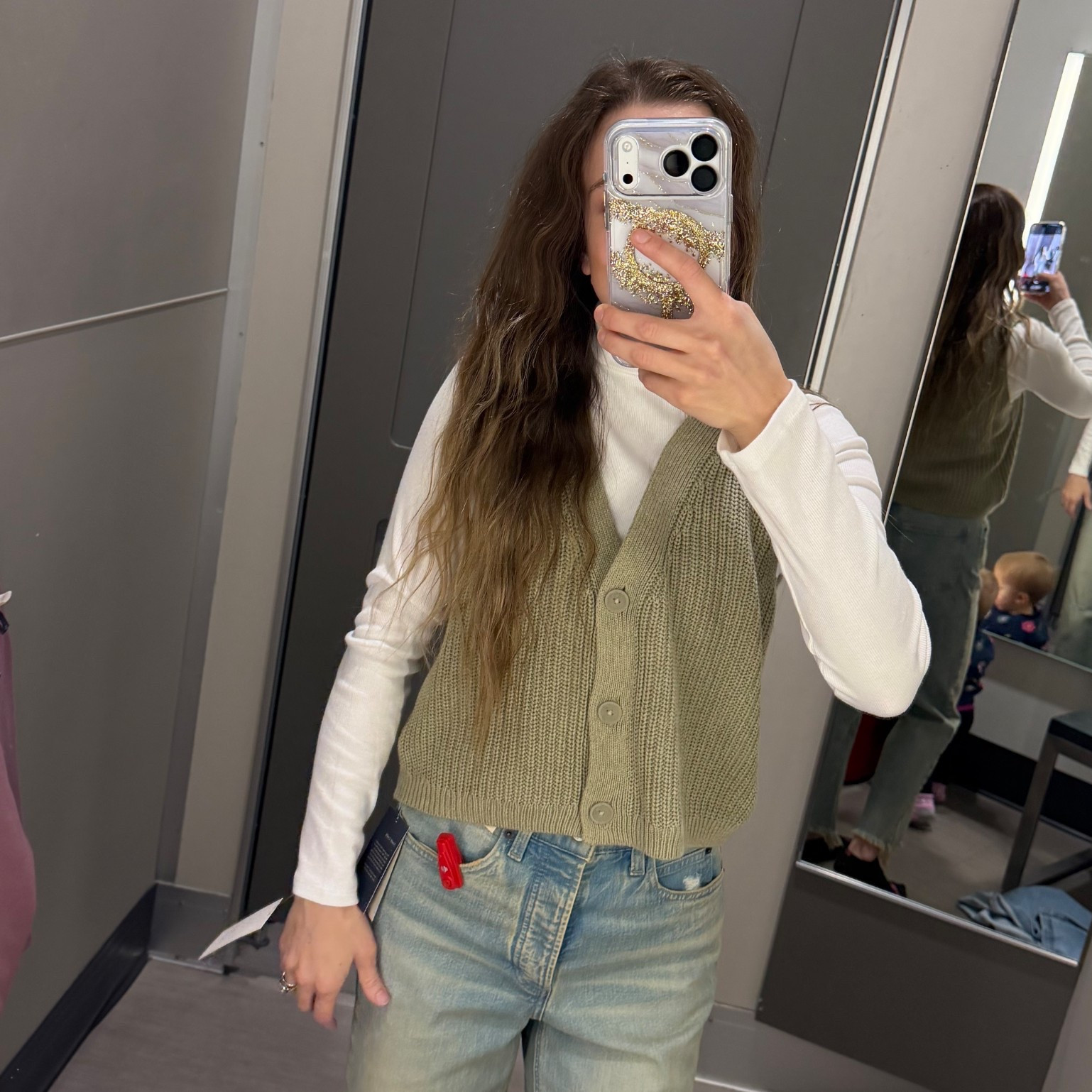 Target try on haul. This vest is also on sale! And love these jeans!!

#LTKSeasonal #LTKSaleAlert #LTKFindsUnder50