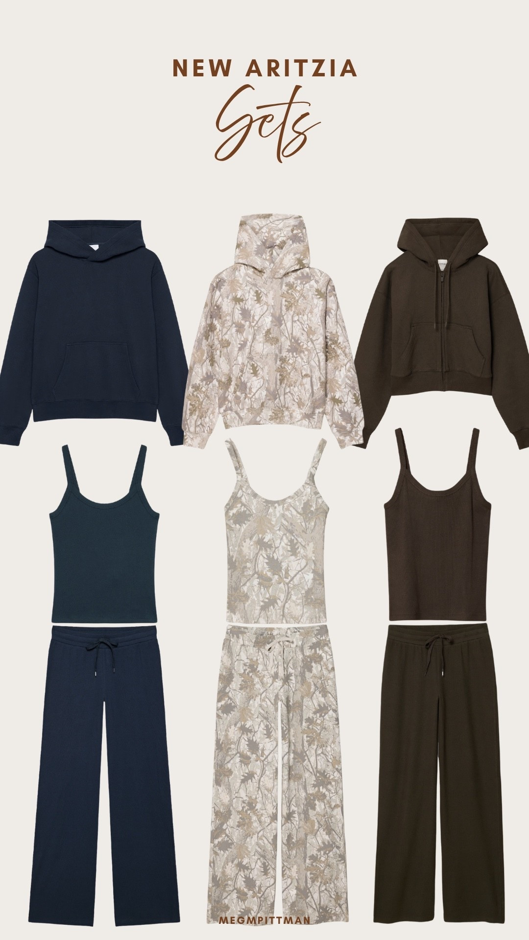 Fall sets from Aritzia 🤎