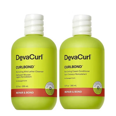 Devacurl Curlbond ReCoiling Cleanser Shampoo & Conditioner (12 oz DUO SET Kit) Diva Curl Bond Deva Re Coiling | Deva Curl | Target