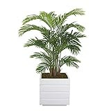 Vintage Home Artificial Palm Tree 54" High Green Emerald Artificial Faux Palm Tree with White Fibers | Amazon (US)