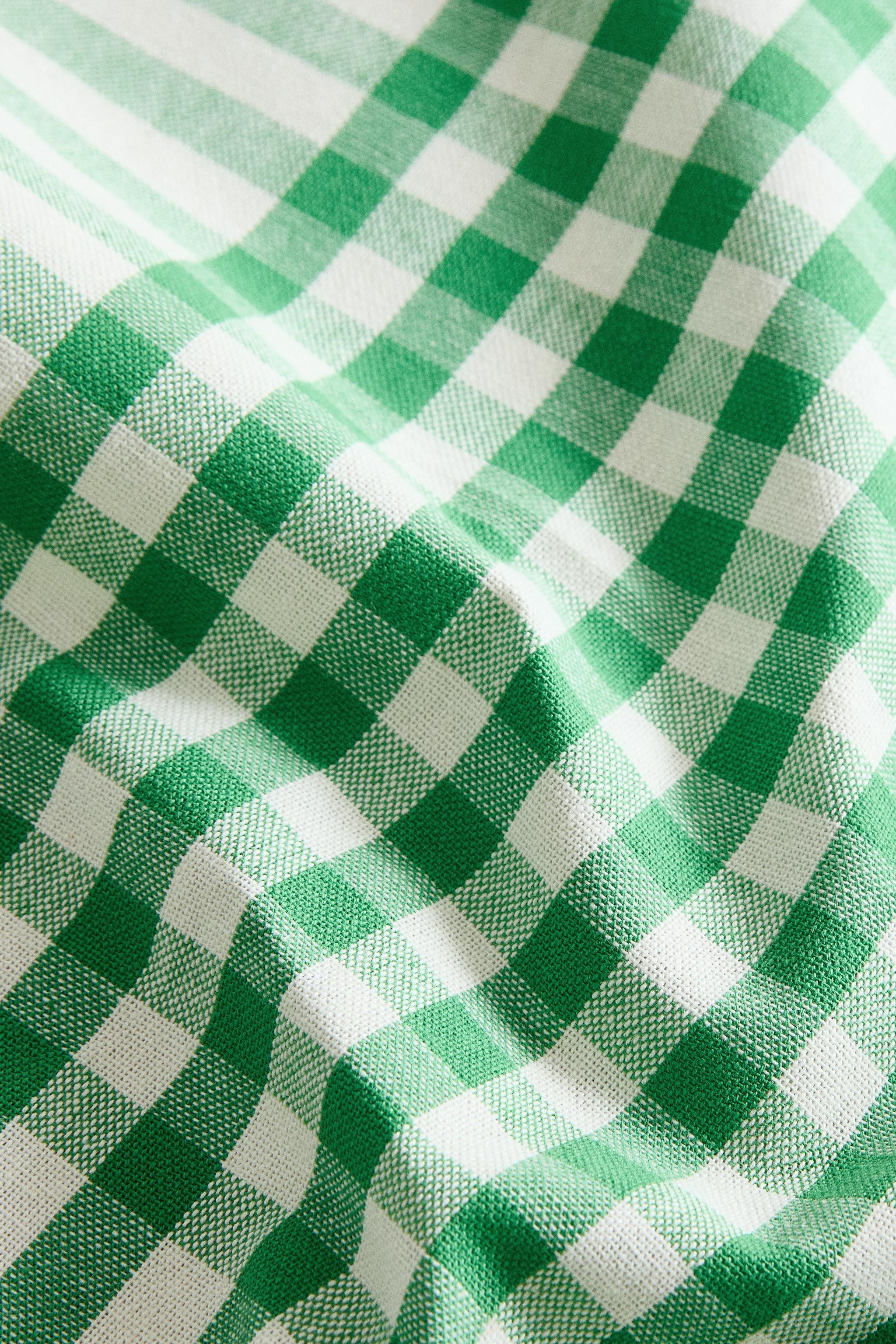 DYED COTTON CHECK TABLECLOTH | Zara US
