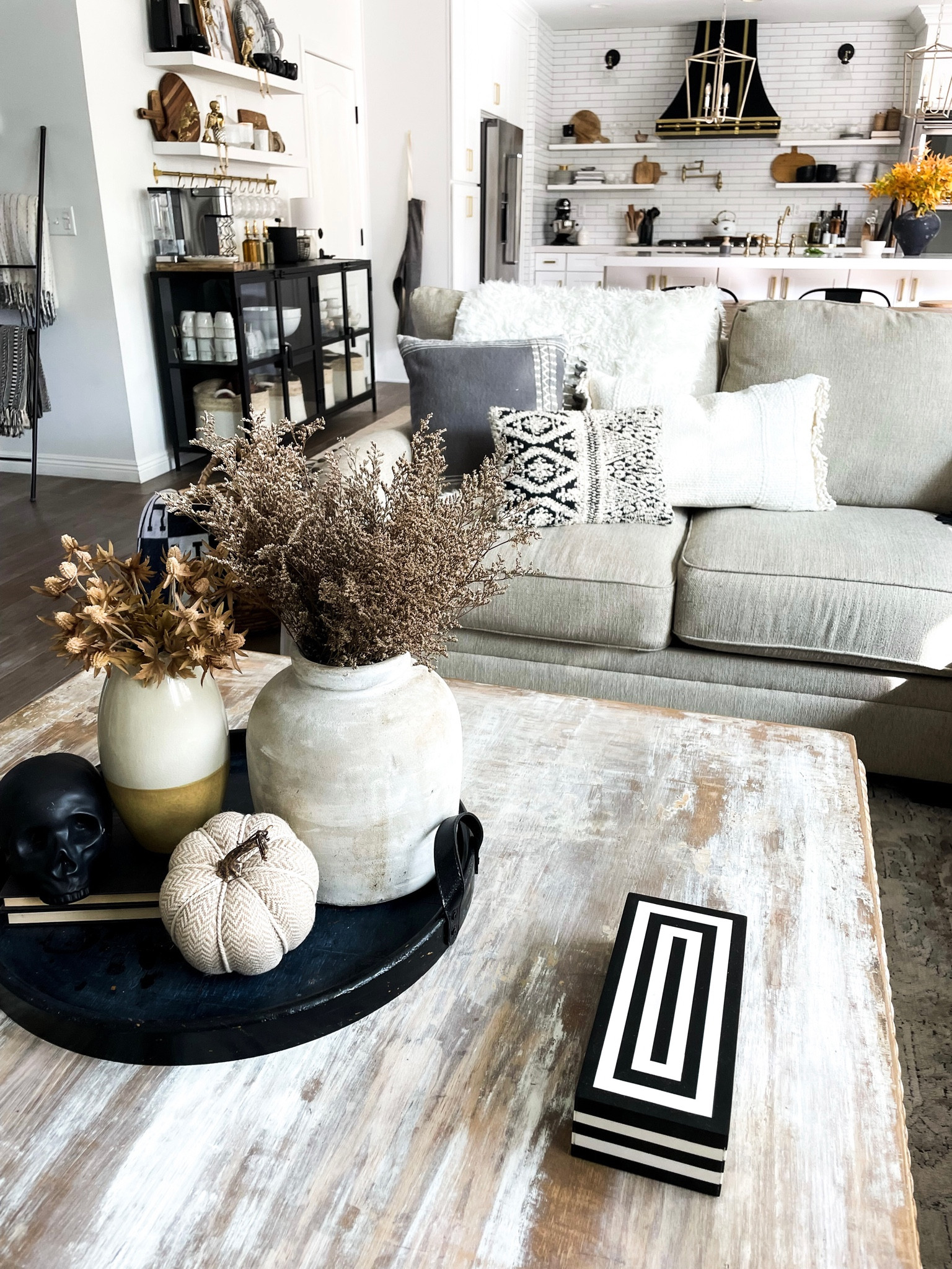 Fall living room accents 

Faux stems
Fall coffee table
Halloween decor
Neutral decor
Maple leaves
Dried florals
Black cabinet 

#LTKhome #LTKfamily #LTKSeasonal