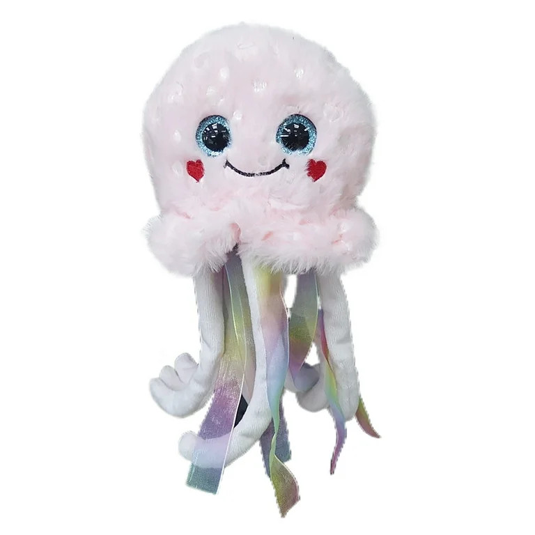 Small Jellyfish Plush, Pink, 5", Valentine's Day by Way To Celebrate | Walmart (US)