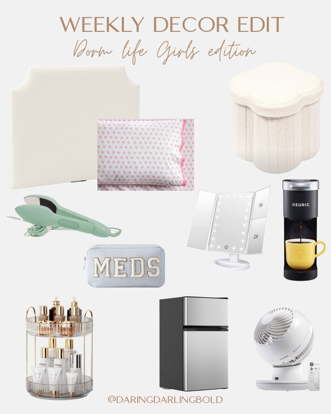 ✨Moving into your first dorm or sprucing up your new apartment? From campus essentials to cozy upgrades, here’s this week’s Dorm & Apartment Living Edit 🛏️☕📦

Must-have picks for every space:
✅ Cozy Headboards to remind your aspiring student of home 🏠 ❤️
✅Dorm-ready organizers & bold personality pillows 🧳🖤
✅ Compact appliances & cute countertop decor for that everyday ease 🧼🪄
✅ Soft glam vanity setups, “Call Your Mother” energy, and all the cords, filters, and fans you didn’t know you needed 🌀📲
✅ Cozy textures, smart storage, and roommate-approved style that fits in tight spaces 🛋️✨

Whether you’re settling into college life or leveling up your first apartment, these finds are your new move-in MVPs.

#DormDecor #ApartmentStyle #MoveInReady #CollegeLiving #SmallSpaceSolutions #DormRoomEssentials #FirstApartmentVibes #DecorInspo #CampusStyle #BackToSchool  #Student #MoveIn

#LTKSeasonal #LTKFamily #LTKHome

#LTKFamily #LTKSeasonal #LTKHome
