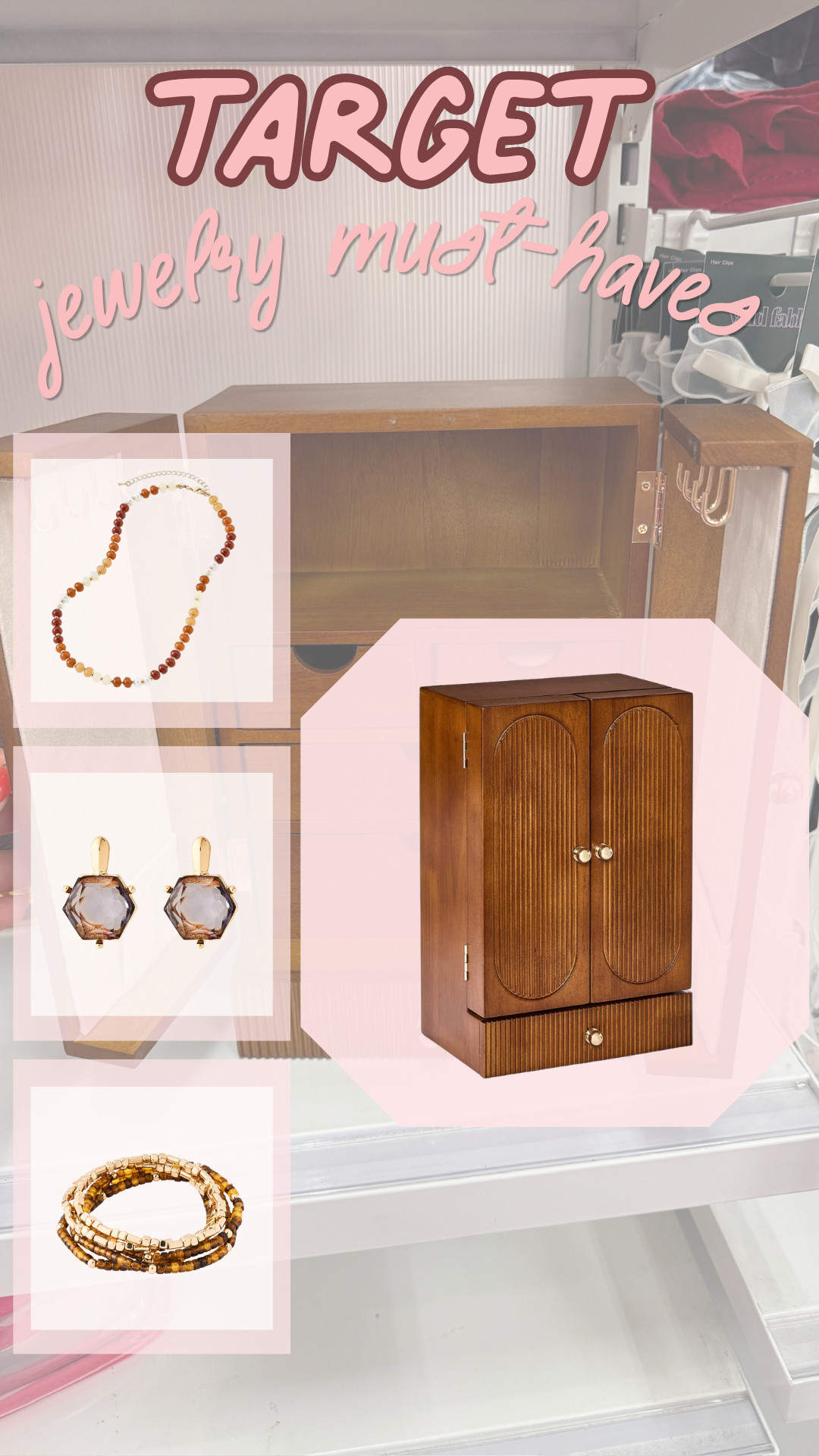 Loving these pretty jewelry pieces and with new jewelry, you need a cute place to store them!  

 #LTKgrwm #LTKootd #LTKU