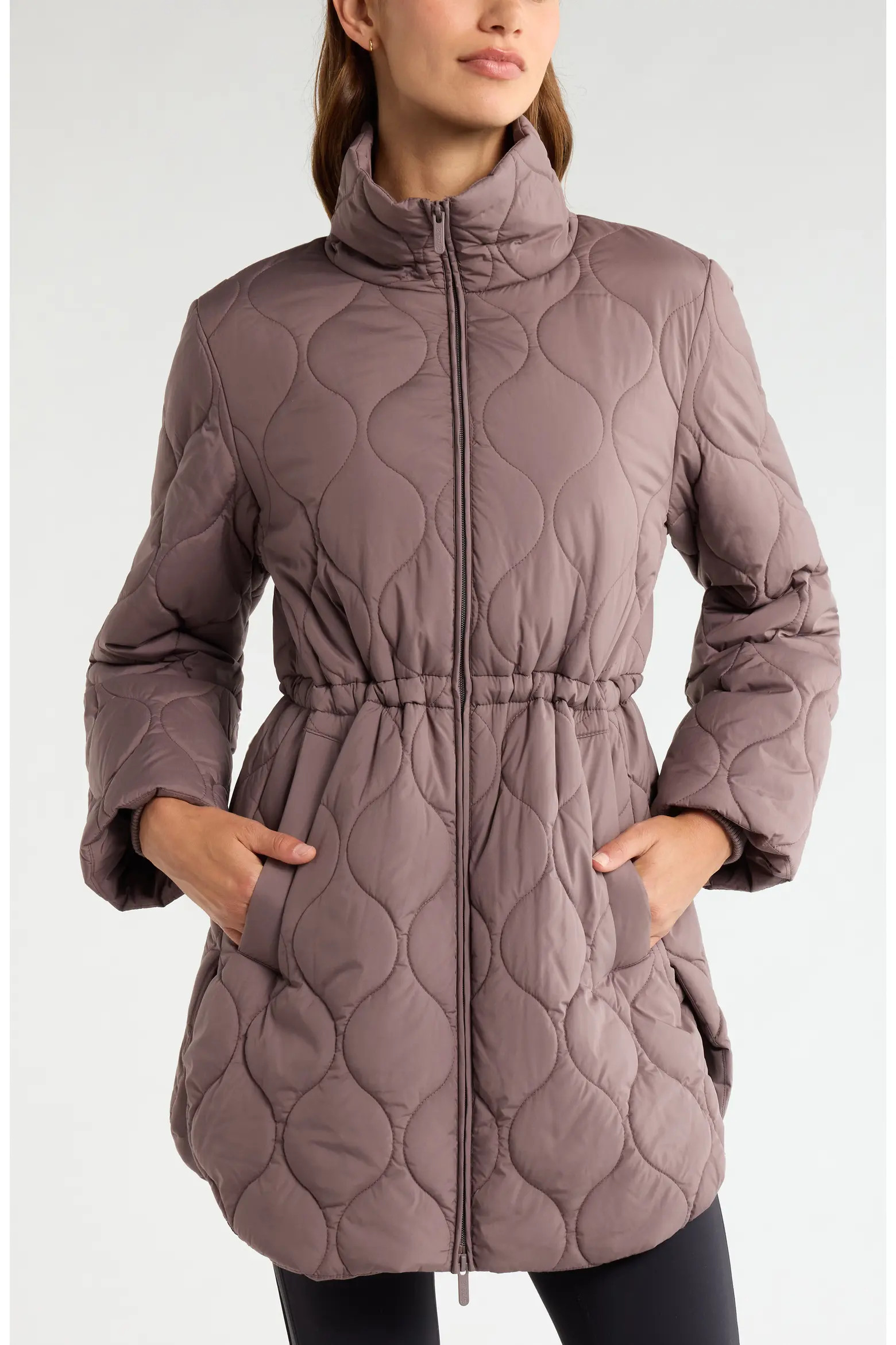 Skyline Quilted Long Jacket (Women) | Nordstrom | Nordstrom