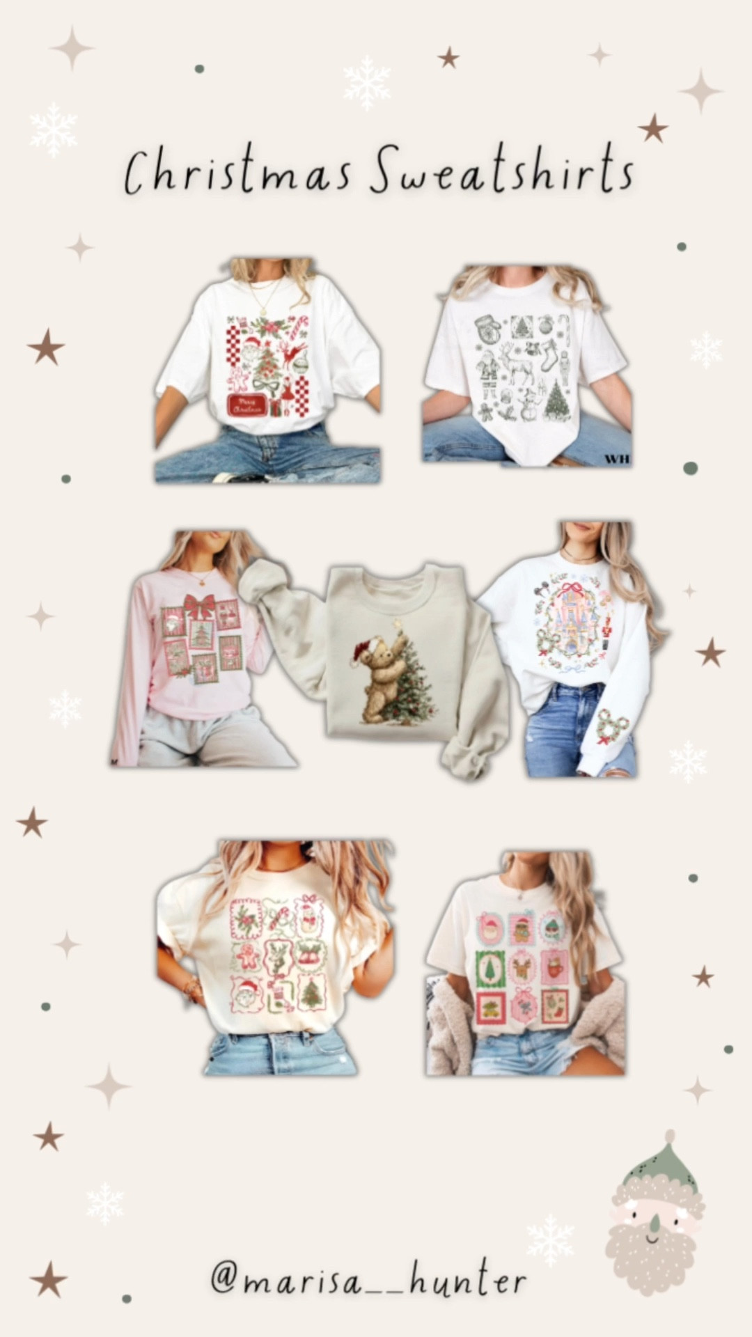 Mom casual holiday ootd 🤶

christmas sweatshirt tshirt gift guide for moms mom ootd xmas tradition comfy sweatshirts 

 #LTKGiftGuide #LTKHoliday #LTKmomlife