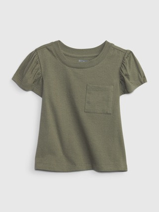 Toddler 100% Organic Cotton Mix and Match Puff Sleeve T-Shirt | Gap (US)