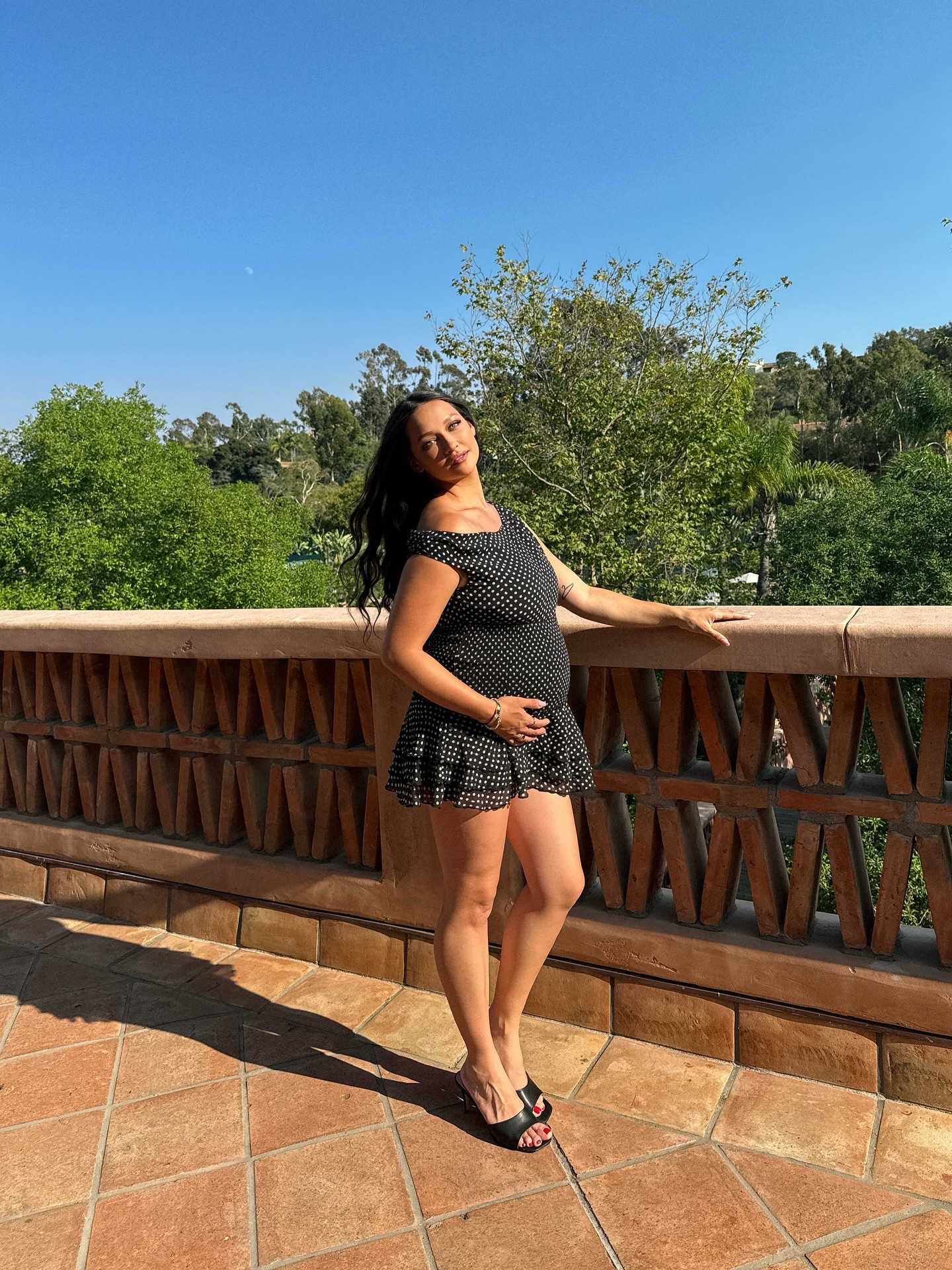 Polka dots never go out of style ✨ This Princess Polly set is comfy enough for bump life and postpartum friendly too. Linking it all on LTK so you can shop the exact look before it sells out. #LTKfinds #LTKmaternity #LTKpostpartum 

#LTKBump #LTKStyleTip #LTKShoeCrush