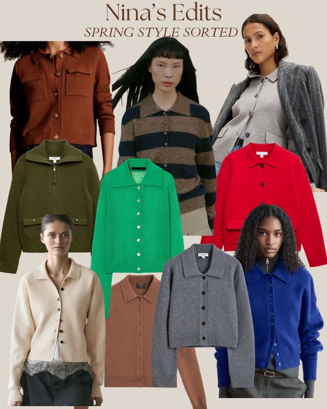 Knitted polo collar jacket spring edit

#LTKspring #LTKuk #LTKFashionMonth