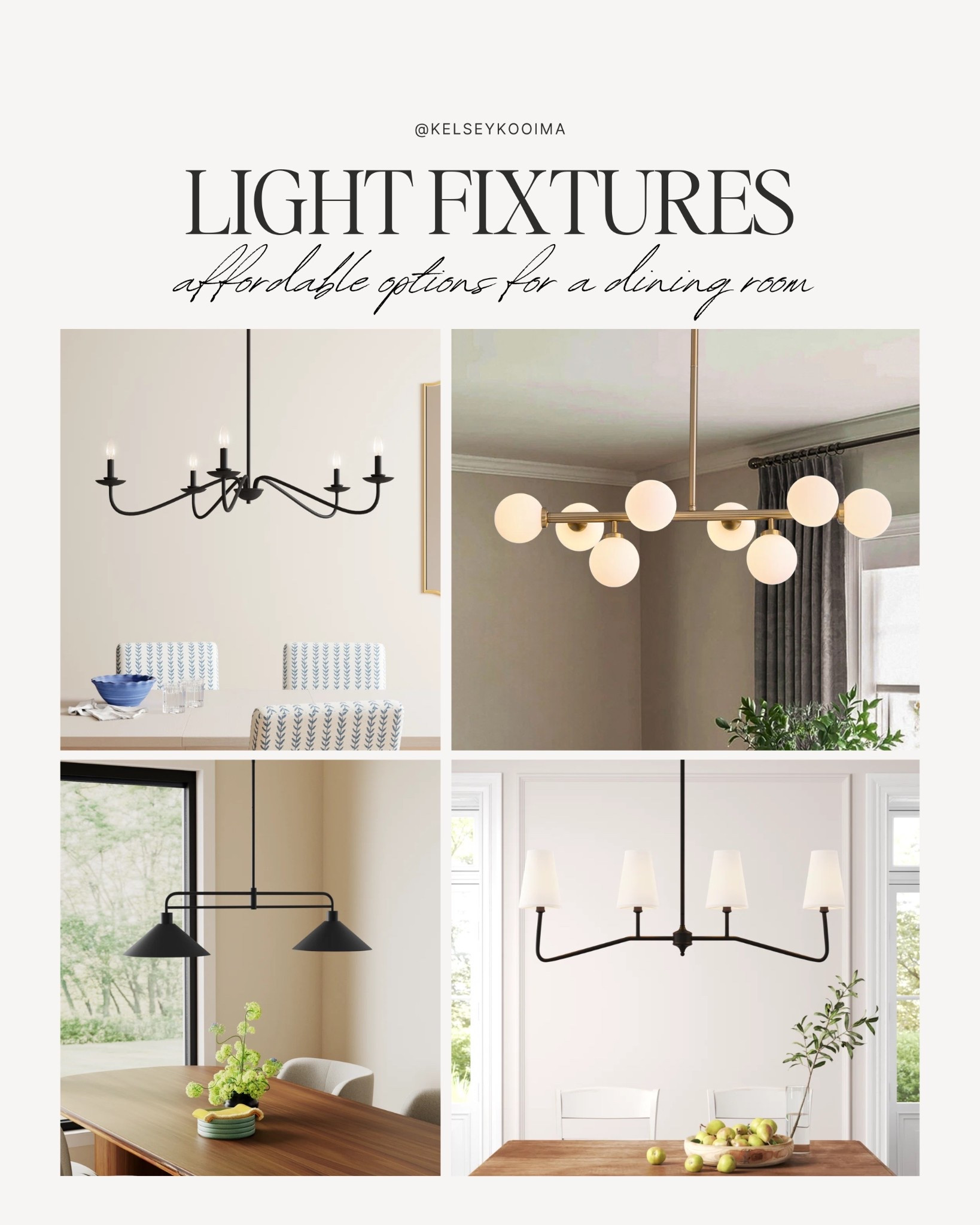 Dining room light fixtures under $300

#LTKHome #LTKSaleAlert