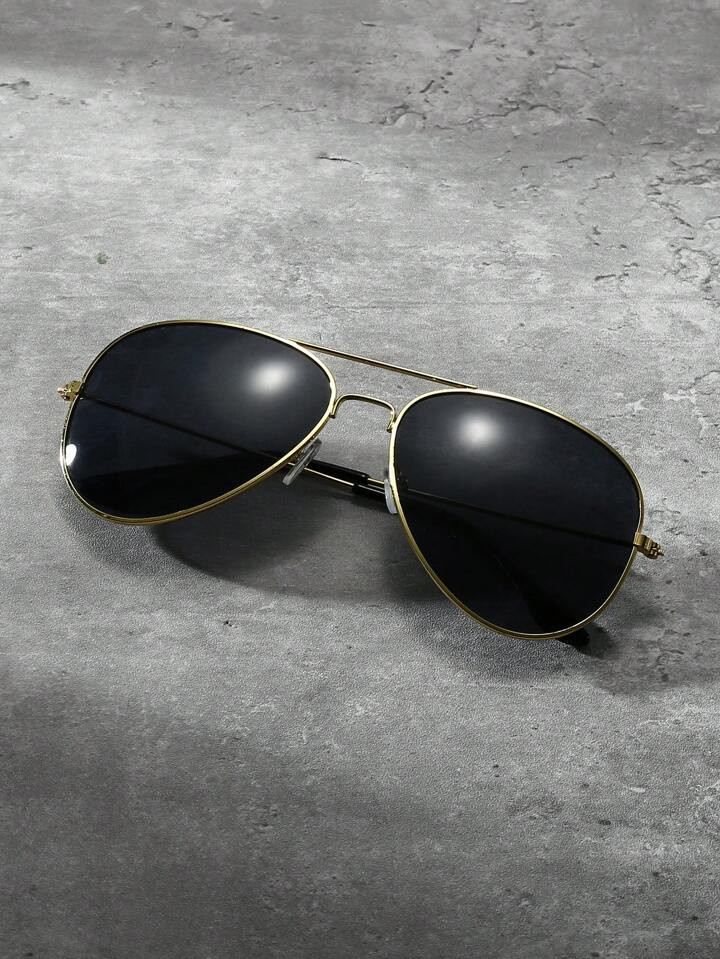 Metal Frog Mirror Vintage Fashion Glasses For Men And Women, Summer Beach Style Shades Beach Acce... | SHEIN