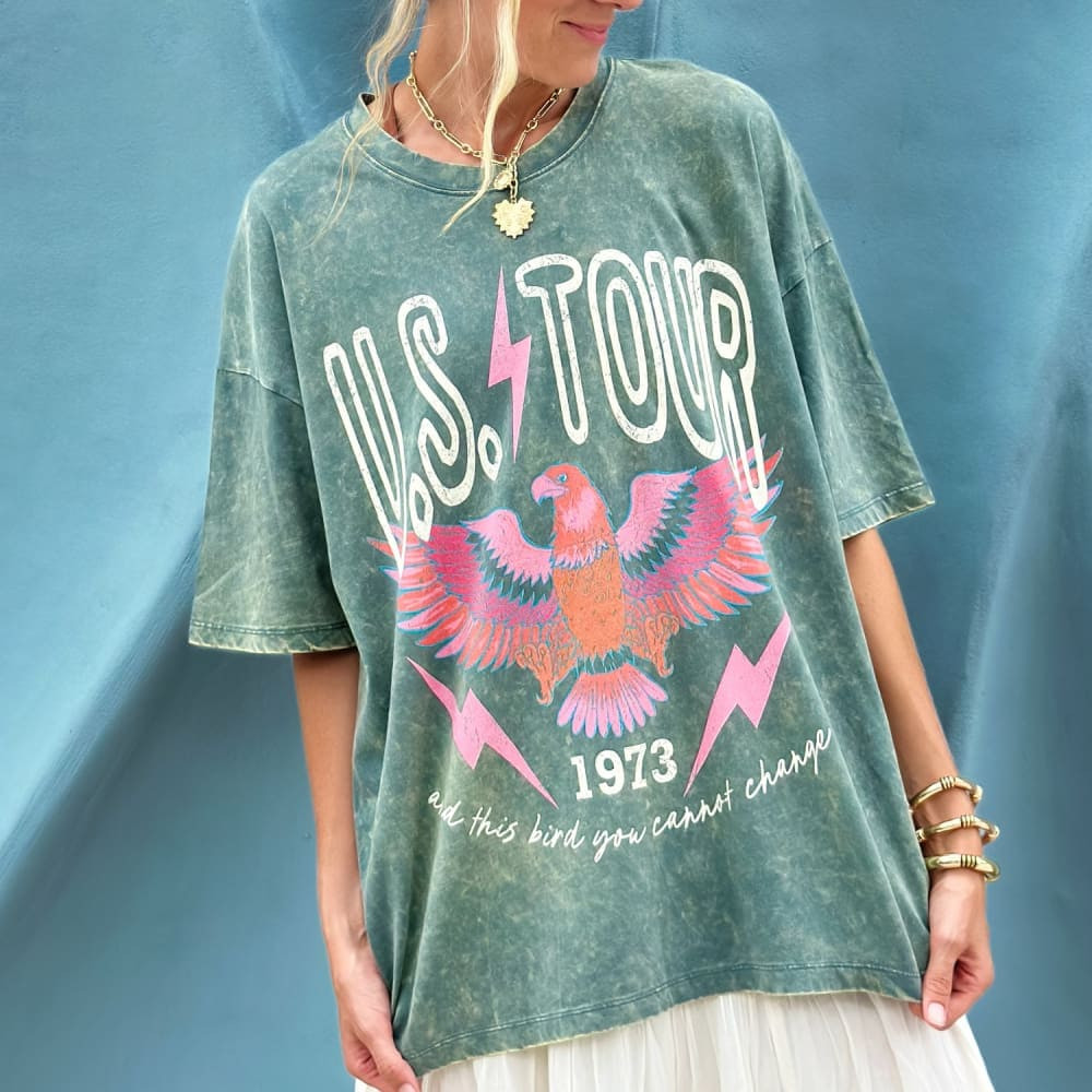 Fly Bold '73 Oversized Tee | Mountain Moverz