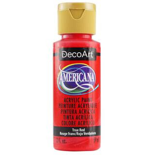 Americana® Acrylic Paint, 2 oz By Deco Art in True Red | Michaels® | Michaels Stores