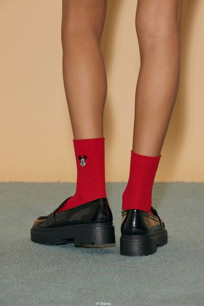 Disney Mickey Mouse Crew Socks | Forever 21