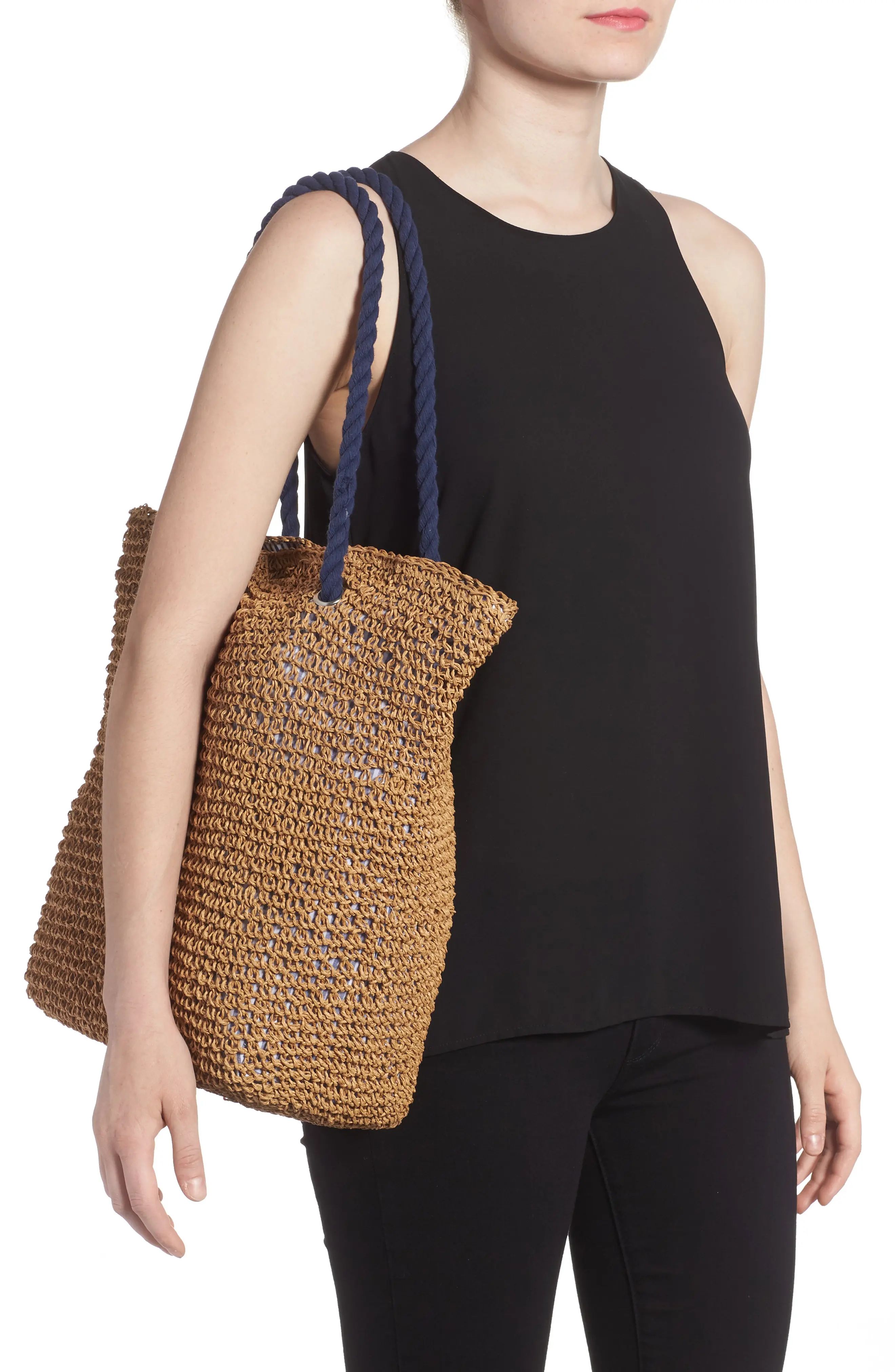 Rope & Straw Tote | Nordstrom