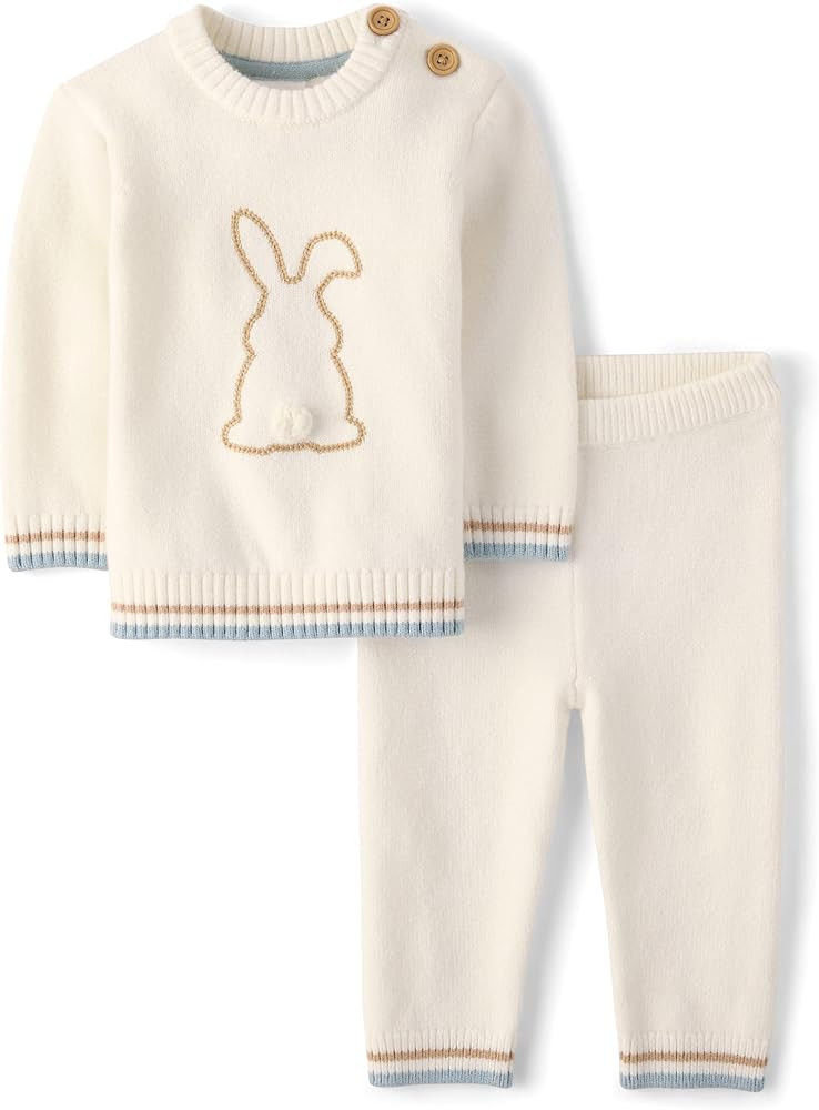 Gymboree Baby Girls' And Newborn Long Sleeve Sweater and Pants 2-piece Outfit Set | Amazon (US)