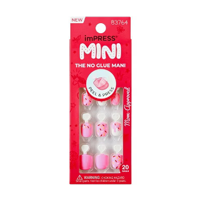 imPRESS Press-On Manicure Mini Press-On Nails for Kids - Super Duper - 21ct | Target