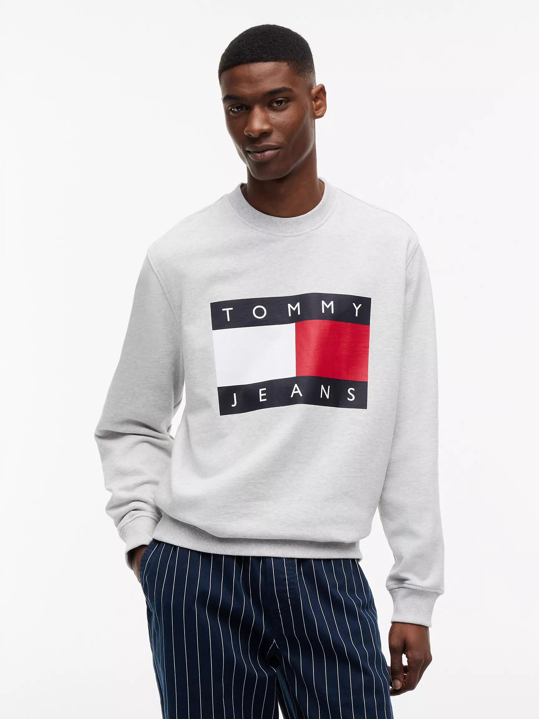 Tommy Jeans Big Flag Logo Sweatshirt | Tommy Hilfiger | Tommy Hilfiger (US)