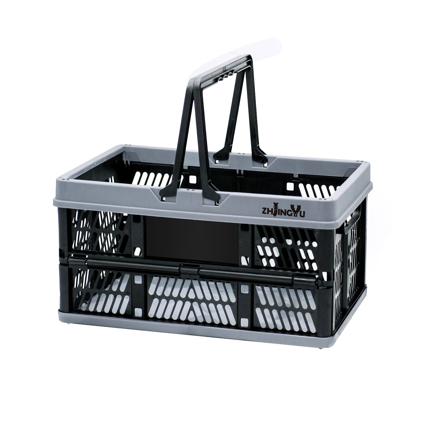 collapsible crates for storage,plastic baskets for organizing,collapsible shopping basket,20L fol... | Amazon (US)
