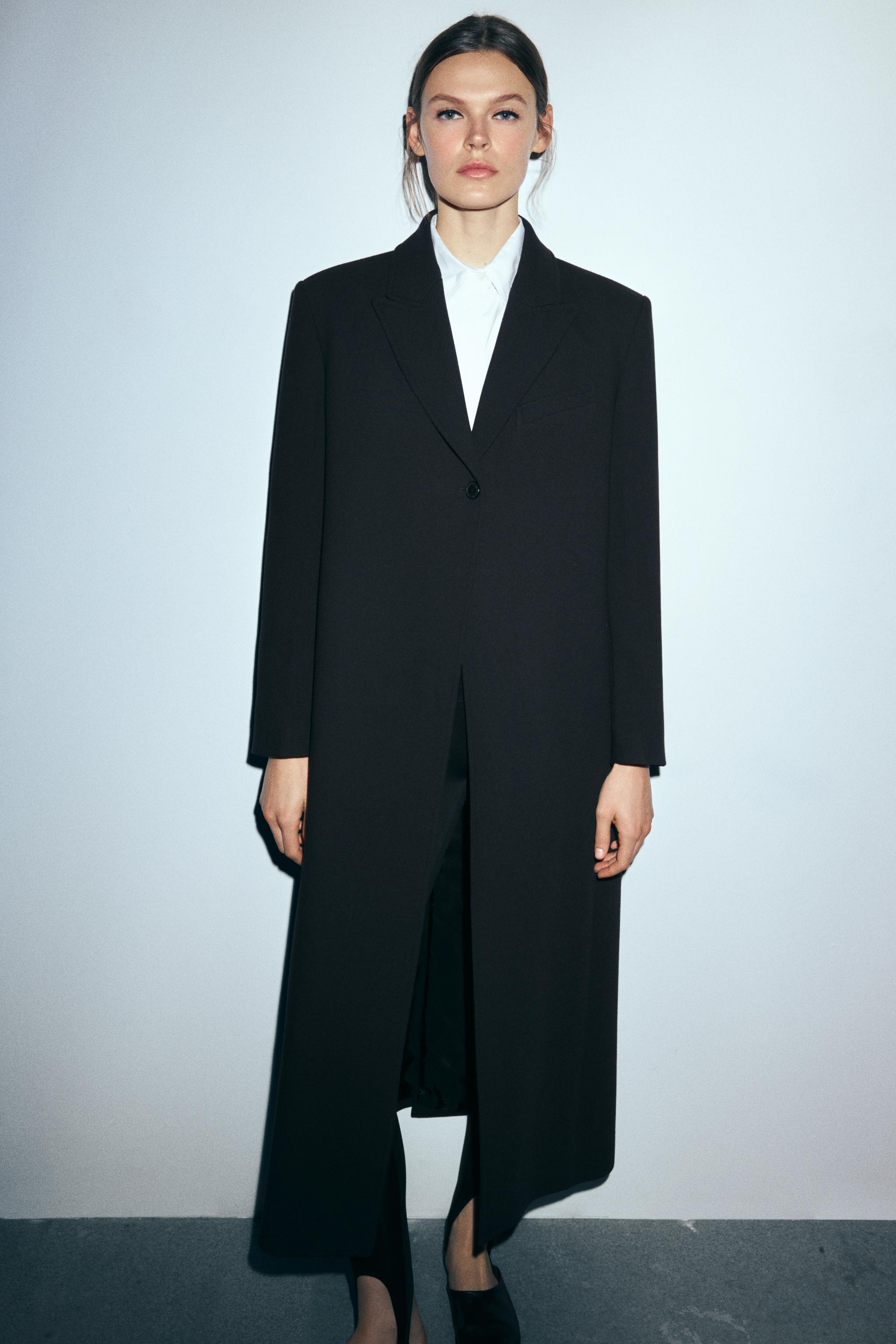 ZW COLLECTION TAILORED BUTTON COAT | Zara US