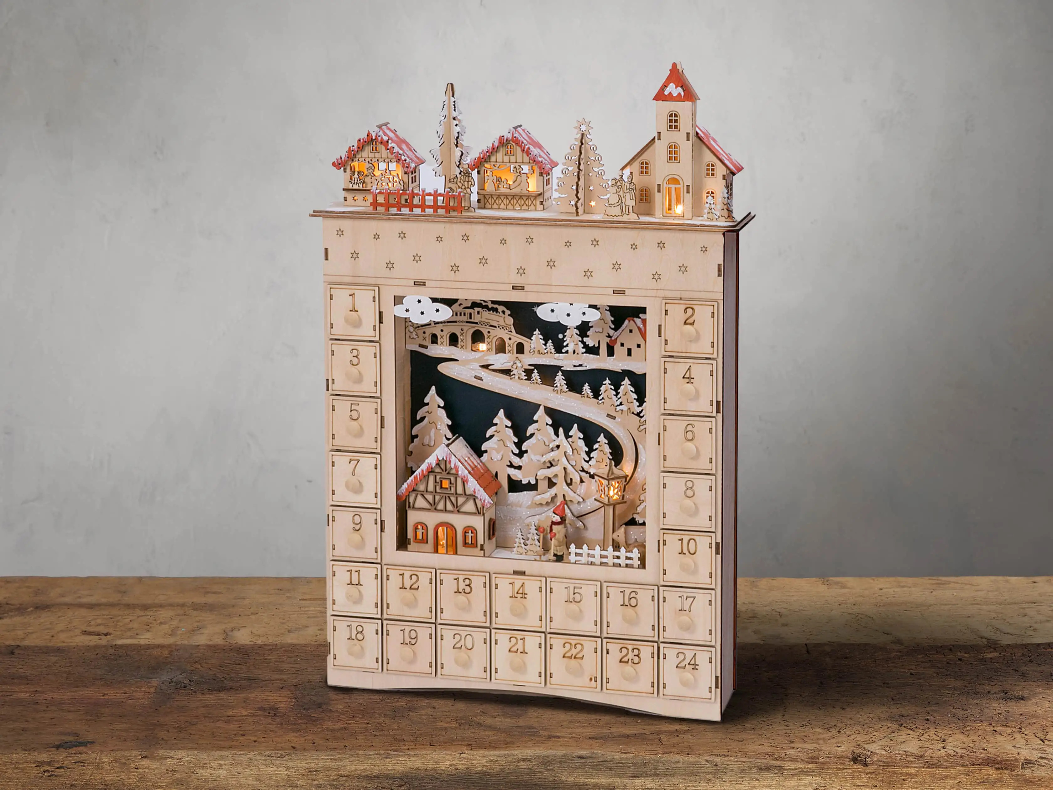 Shadowbox Advent Calendar | Arhaus