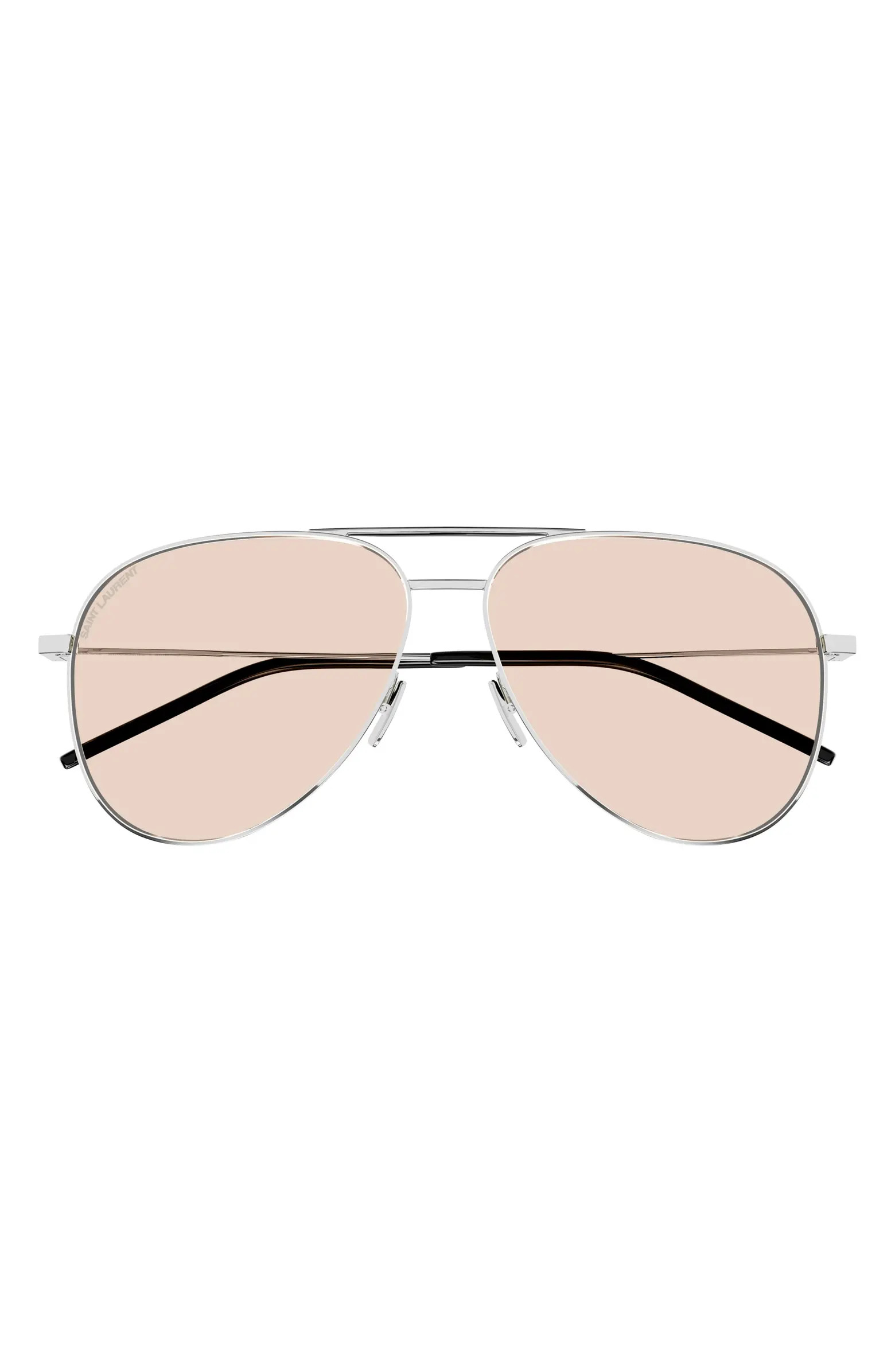 Saint Laurent 59mm Pilot Sunglasses | Nordstrom | Nordstrom