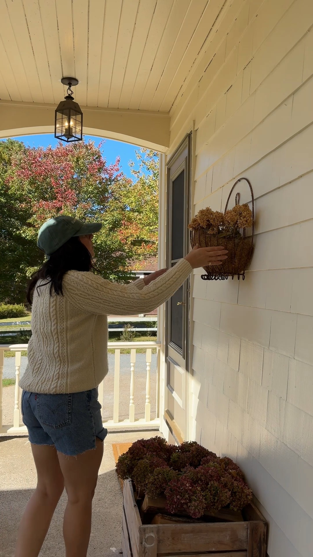 Getting new light fixtures on the front porch means a full fall overhaul. These lights are PERFECT for our century home  

#LTKcanada #LTKcasa