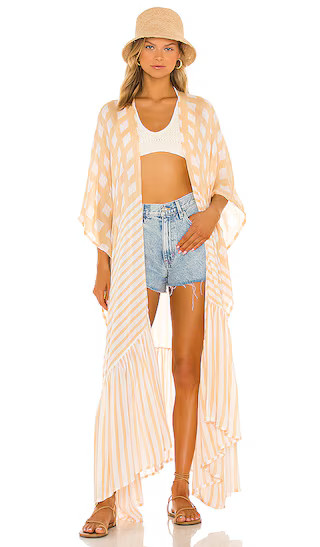 Kenna Kimono in Natural | Revolve Clothing (Global)