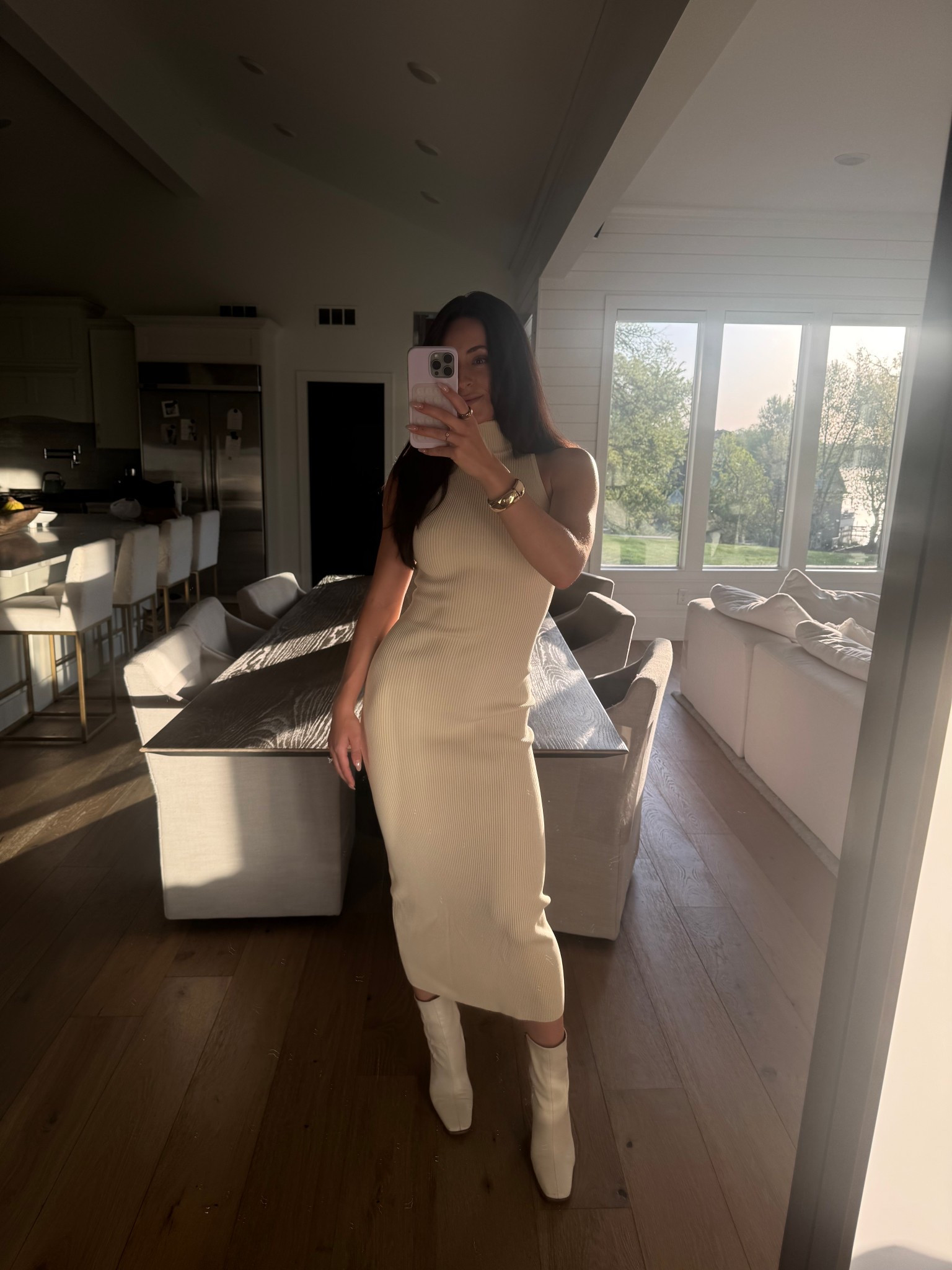 Date night dress and outfit - I am loving all of the new Meshki items - always a small with them! 

#LTKFindsUnder100 #LTKStyleTip