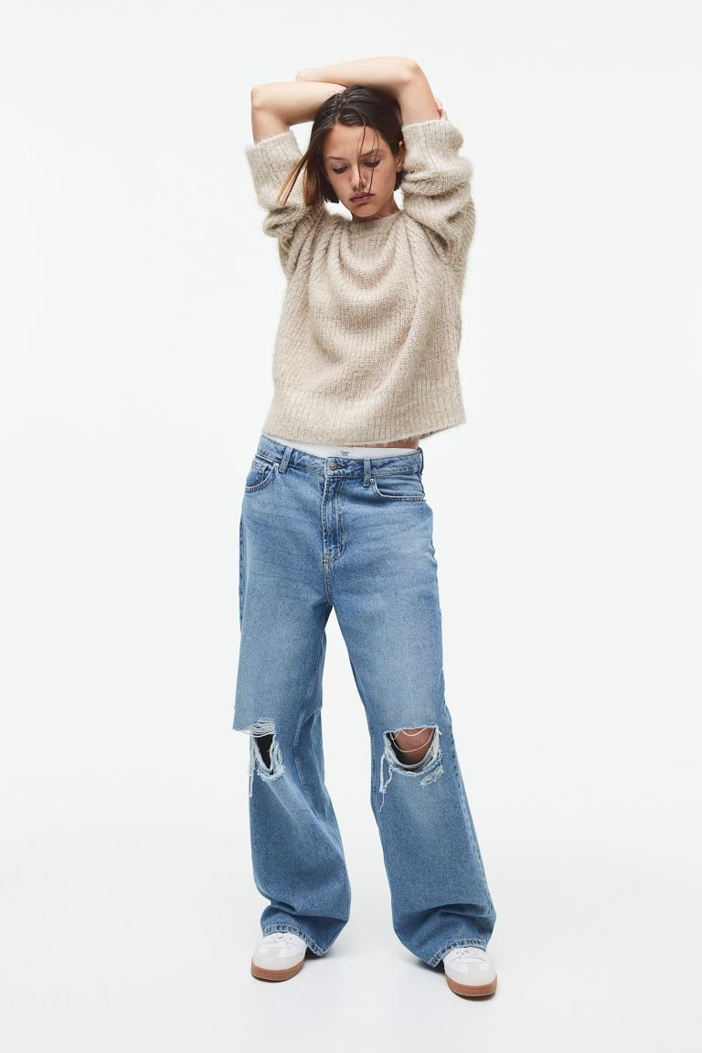 Sweater - Light beige melange - Ladies | H&M US | H&M (US + CA)