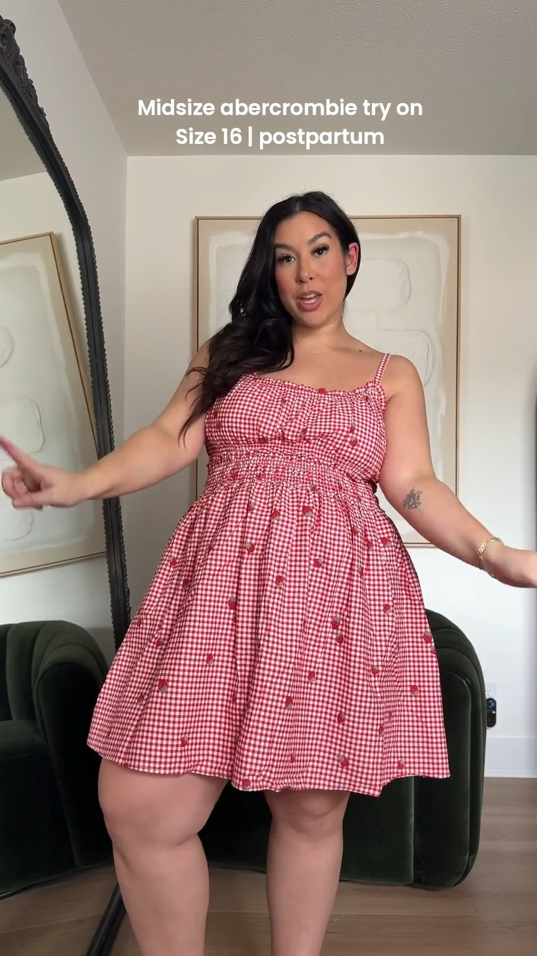 Midsize Abercrombie dress try on!! Love the smocking on this. So perfect for spring! Size 16 | 6 days postpartum 
-
-
-
Abercrombie midsize, Abercrombie try on, postpartum, postpartum outfits, postpartum ootd, Abercrombie postpartum, dress, loungewear, denim, new mom

#LTKootd #LTKSeasonal #LTKMidsize