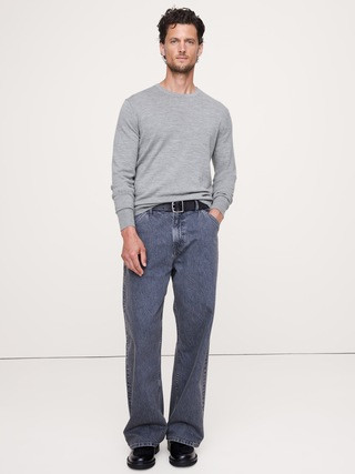 Merino Crew-Neck Sweater | Banana Republic (US)