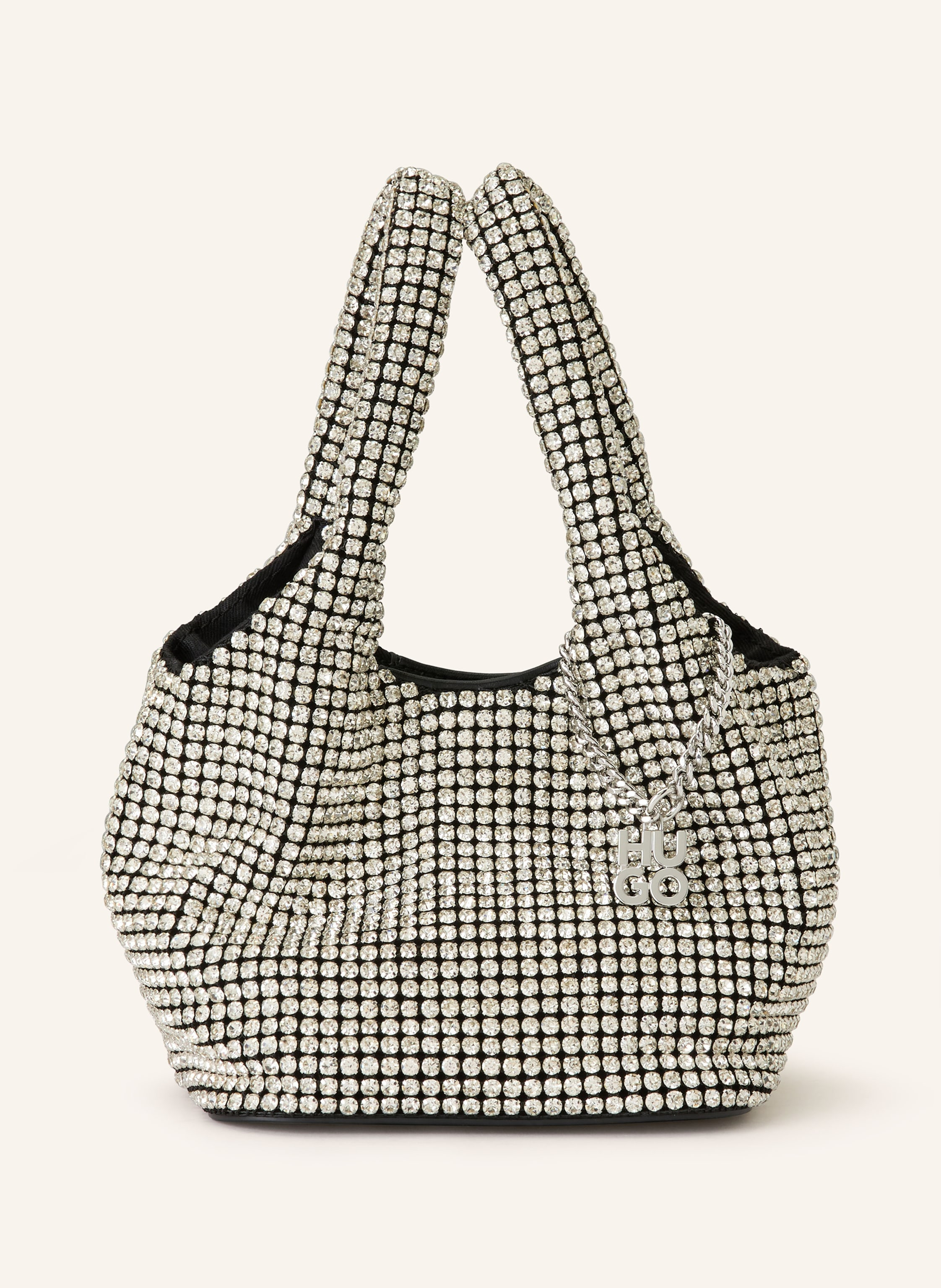 HUGO Handtasche LIORA mit Schmucksteinen in silber | Breuninger (DACH)
