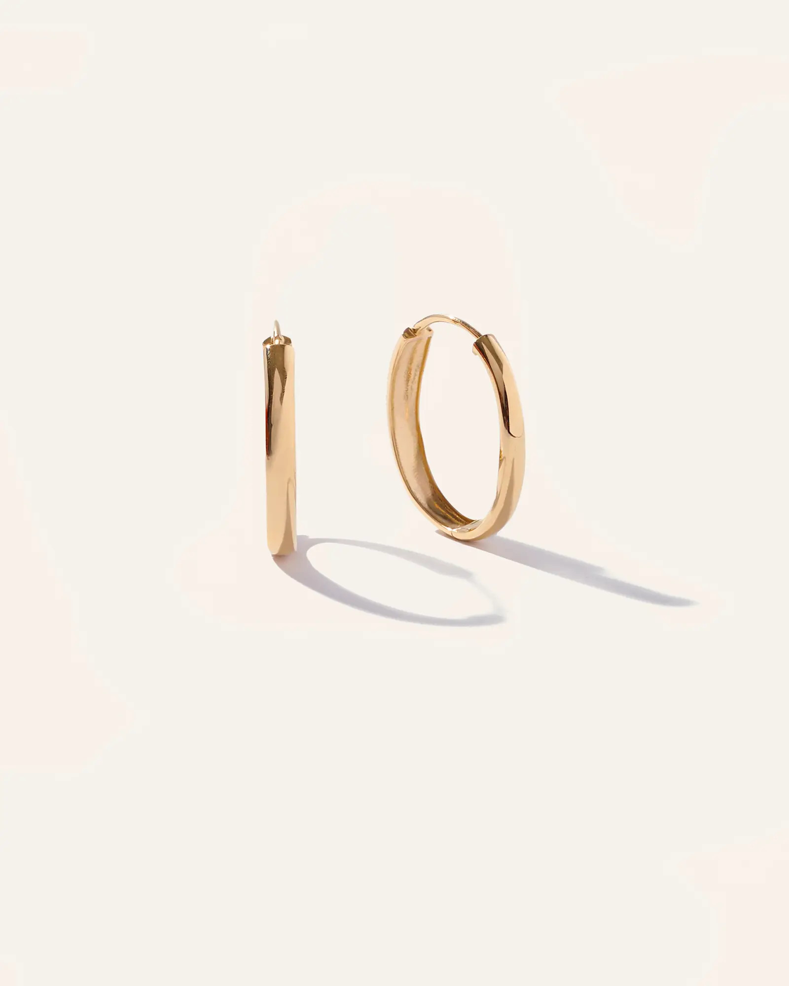 14K Gold 22mm Bold Hoops | Quince