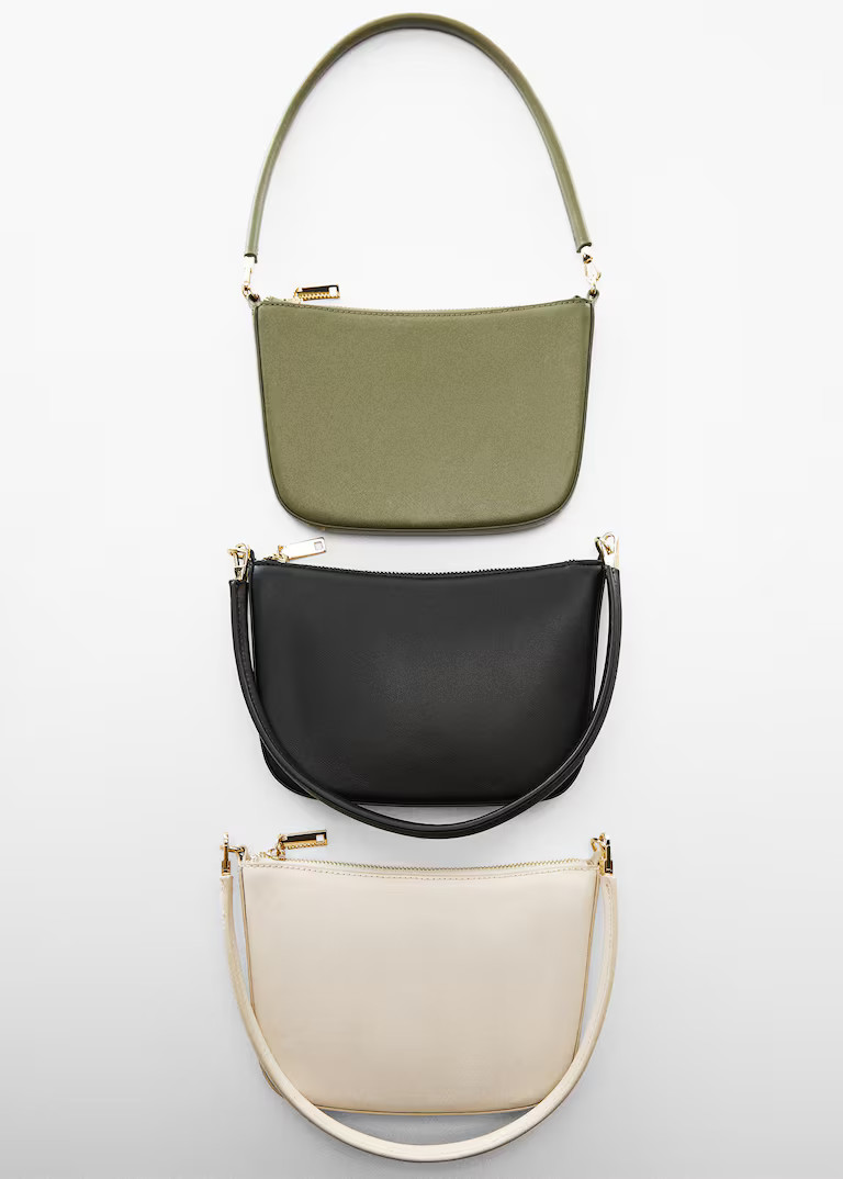 Shoulder bag with detachable handle  -  Women | Mango United Kingdom | MANGO (UK)