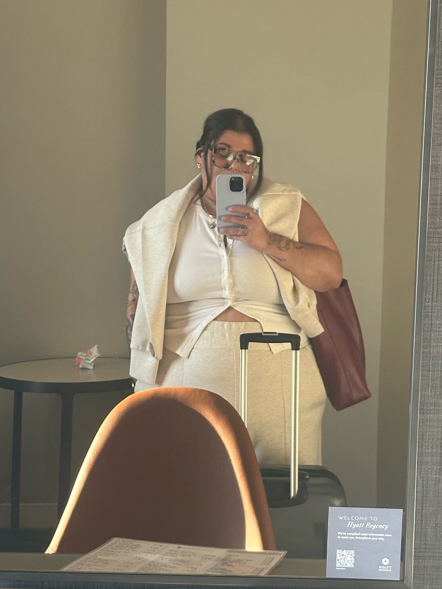 Travel OOTD this is these are the SOFTEST loungewear pieces I’ve ever owned. It’s giving BETTER than SKIMS  

#LTKTravel #LTKFindsUnder100 #LTKSeasonal