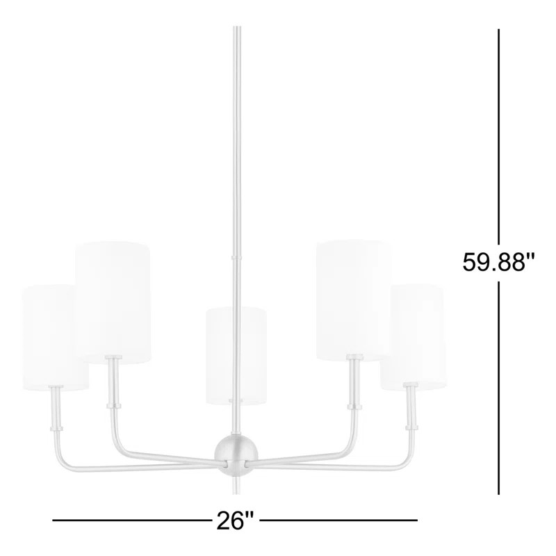 Rowley 5 - Light Dimmable Classic / Traditional Chandelier | Wayfair North America