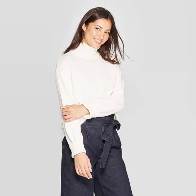 Women's Dolman Sleeve Turtleneck Tunic Sweater - A New Day™ | Target