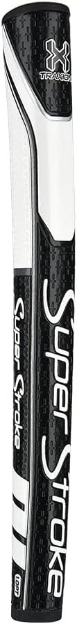 SuperStroke 1.0PT Golf Putter Grip, Black/Gray | Amazon (US)