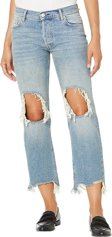 Maggie Mid Rise Straight Jeans | Amazon (US)