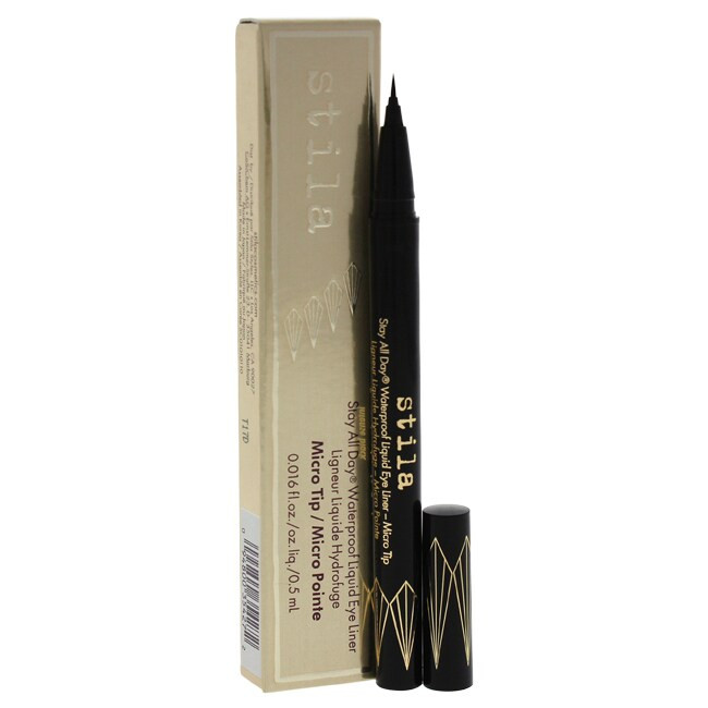 Stila Stay All Day Waterproof Liquid Eye Liner Micro Tip Black (Black - Eyeliner) | Bed Bath & Beyond