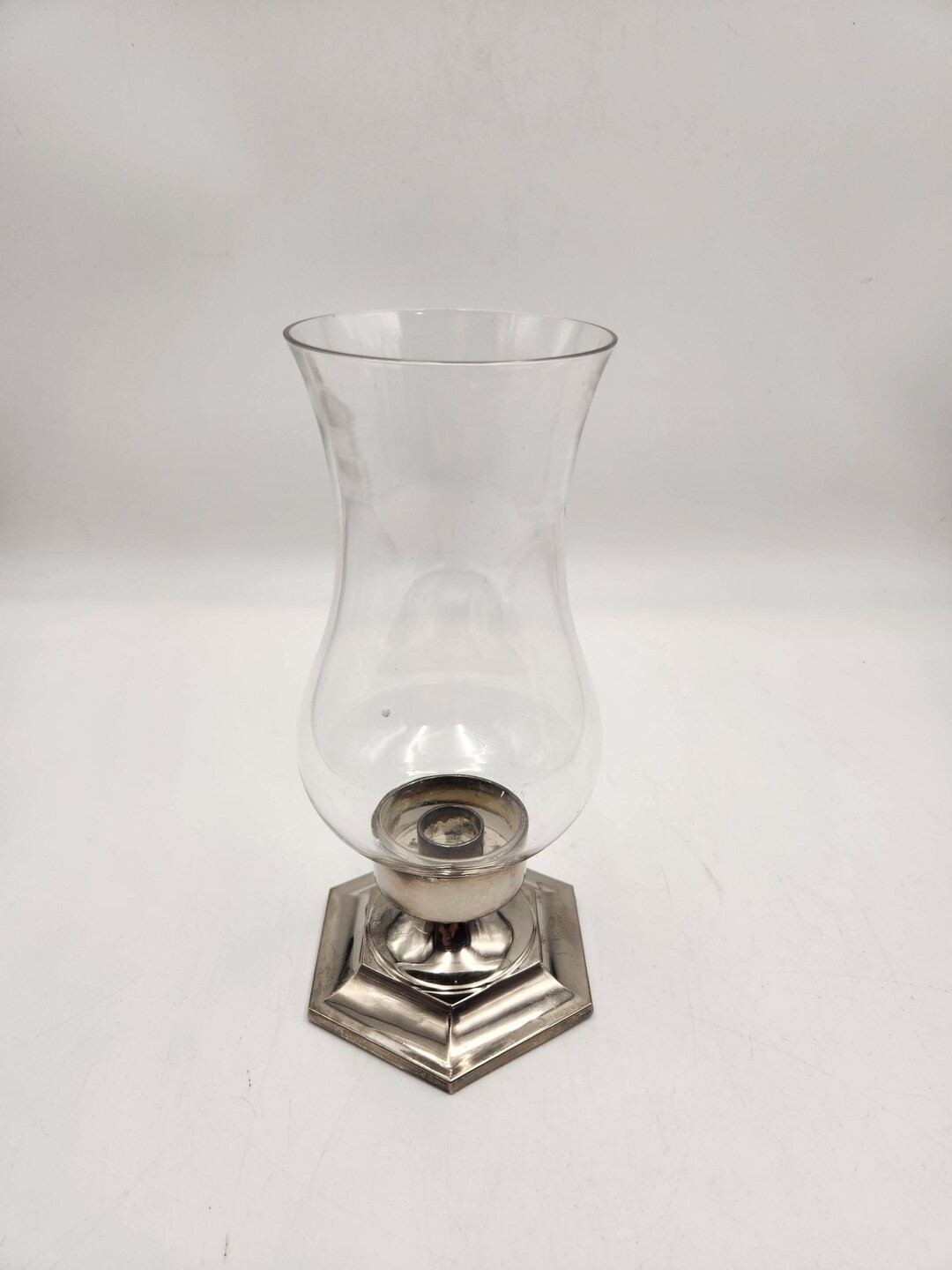 Vintage Silverplate Hurricane Lamp International Silver Company - Etsy | Etsy (US)