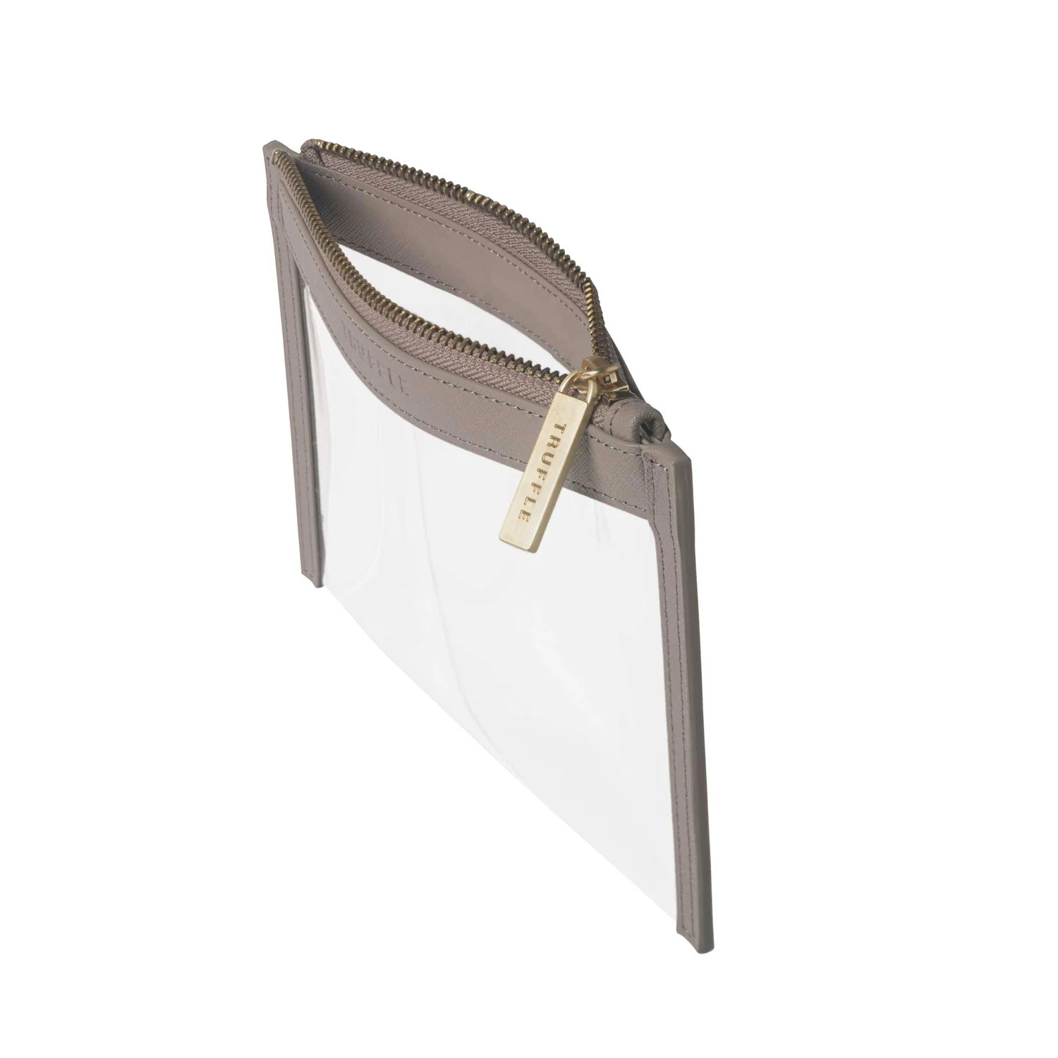 Clarity Clutch Mini - Mini Clear Bag & Transparent Mini Bag | Truffle | TRUFFLE