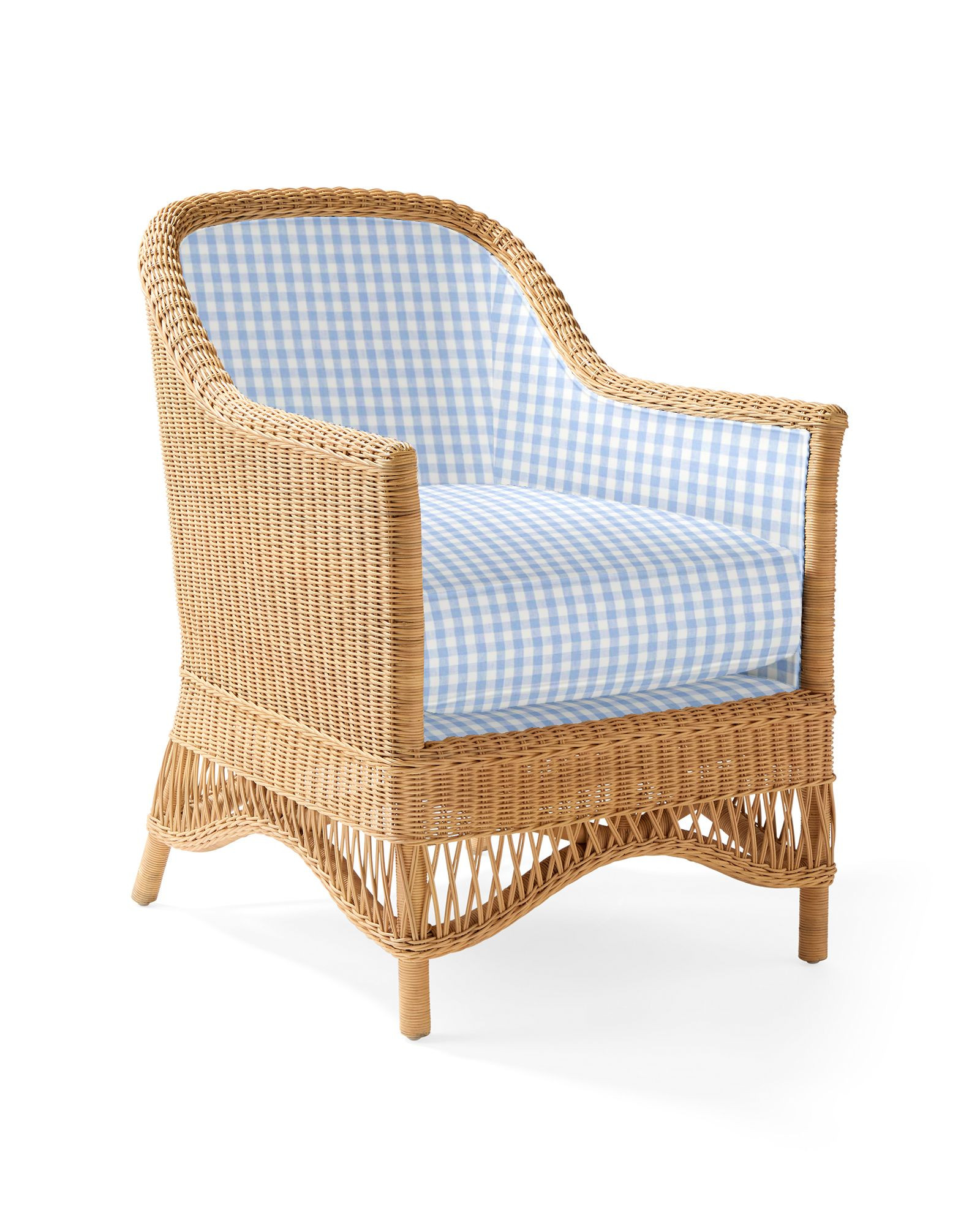Sconset Rattan Chair | Serena and Lily